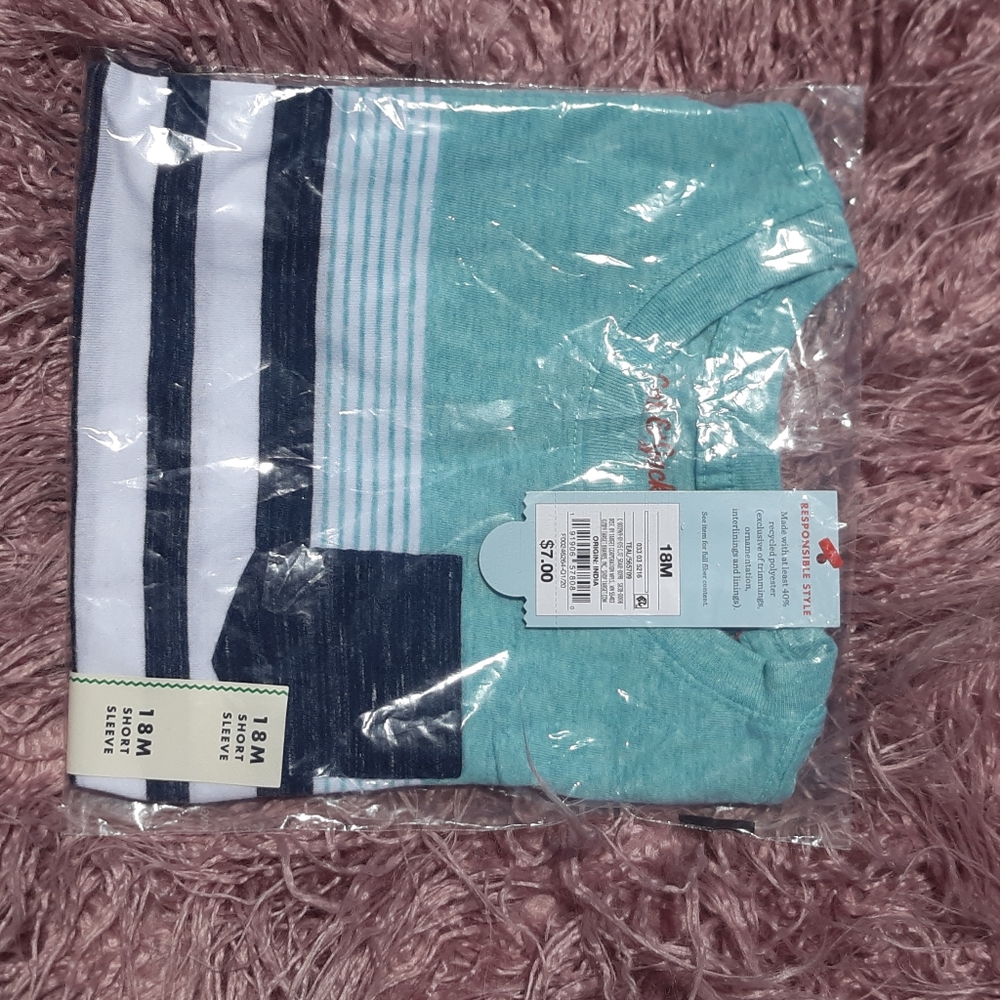 Cat and Jack shirts.  18m, 3t and 5t Bundle